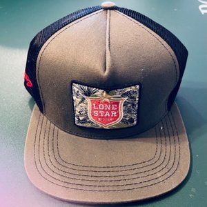 Lone Star Beer Authentic Hooey Lone Star Beer Logo Mesh Snapback Trucker Hat